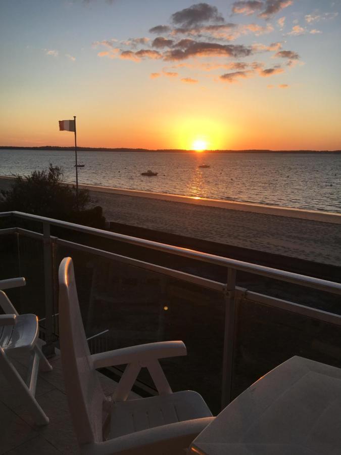 Appartement Arcachon Perreire Premiere Ligne Les Pieds Dans L Eau Vue Magnifique Sur Le Bassin Ngoại thất bức ảnh