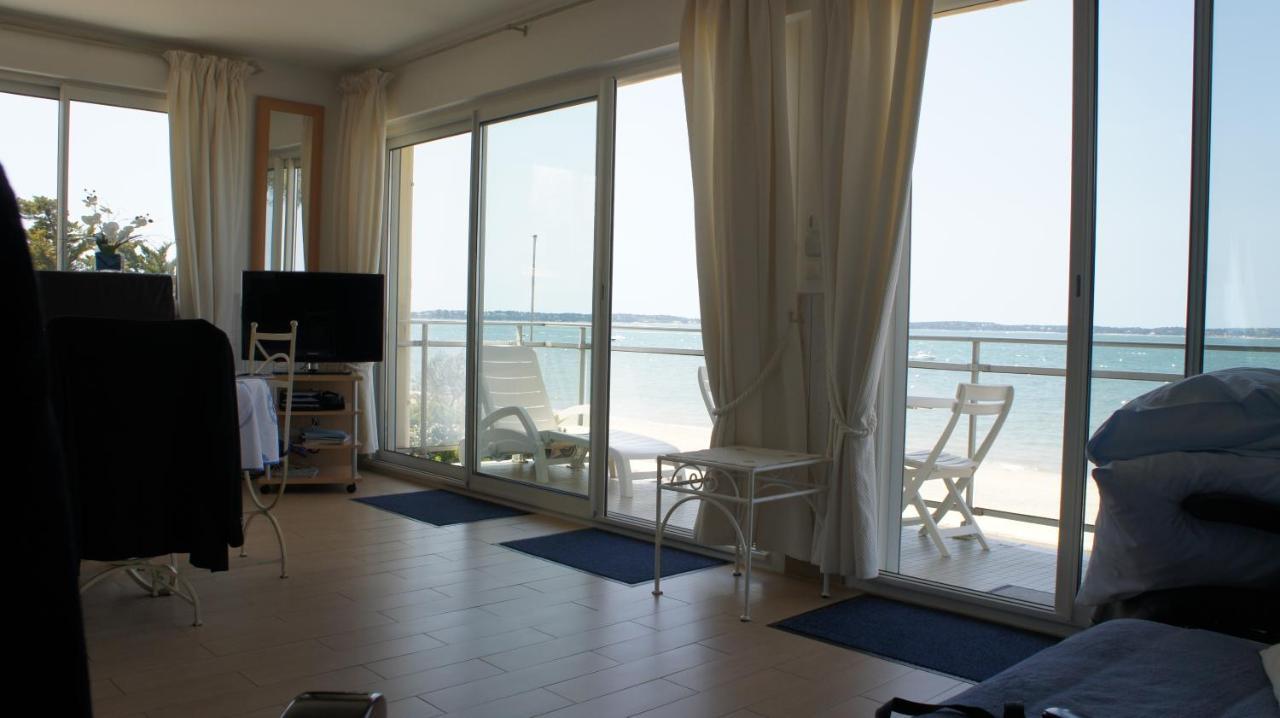 Appartement Arcachon Perreire Premiere Ligne Les Pieds Dans L Eau Vue Magnifique Sur Le Bassin Ngoại thất bức ảnh