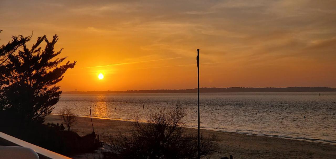 Appartement Arcachon Perreire Premiere Ligne Les Pieds Dans L Eau Vue Magnifique Sur Le Bassin Ngoại thất bức ảnh